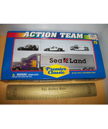 Toy Gift Police Vehicle Set Die-Cast Metal Wheel Action Team Sea Land Se... - €16,49 EUR