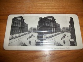 Home Treasure Stereoview Card Naples Museum Gethsemane Palestine Old Stereo View - £11.38 GBP