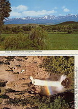 Crazy Mountain Post Card Yellowstone Park Wilderness Postcard Pair Home Treasure - £3.72 GBP