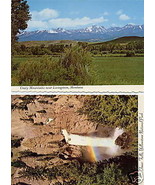 Crazy Mountain Post Card Yellowstone Park Wilderness Postcard Pair Home ... - $4.74