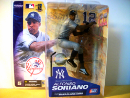 MLB Action Figure Toy New York Yankees Baseball Alfonso Soriano Ball Col... - £14.91 GBP