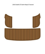 2018 Cobalt 272 Swim Step Platform Transom Pad Boat EVA Foam Teak Deck F... - $478.69 CAD