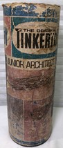 Vintage The Original Tinkertoy Junior Architect Building Learning Toy Wo... - $34.53
