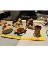 Royal Haeger  Planter LOT (5)  APES, Kittens, Frog, walrus and more - $3,317.38 MXN