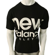 Nwt New Balance Msrp $38.99 Men&#39;s Black Crew Neck Short Sleeve T-SHIRT Size M Xl - £17.05 GBP