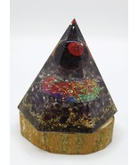 Amethyst Orgone Pyramid - A Beacon of Spiritual Awakening and Protective... - £27.56 GBP