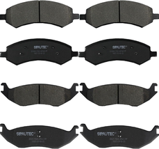 Front &amp; Rear Carbon Ceramic Brake Pads | 2006–2018 Dodge Ram 1500 5 Lug - $105.92