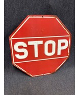 Stop Sign Tin Sign 12x12 - £16.18 GBP