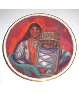 1976 GORHAM RENA DONNELLY MOTHER &amp; CHILD APACHE PLATE - $2,667.23 MXN