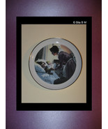 NORMAN ROCKWELL Collector&#39;s Plate 6 inches - Mother&#39;s Love - Special Edi... - £19.97 GBP