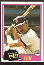 1981 Topps Baseball Card # 196 Detroit Tigers Duffy Dyer nr mt - £0.39 GBP