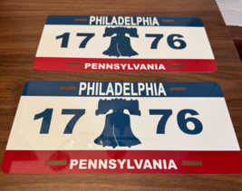 Philadelphia 1776 License Plate (2 PC) - $233.12 MXN