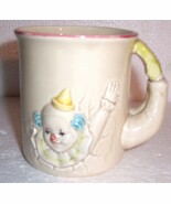 1979 ENESCO HANDPAINTED CERAMIC CLOWN COFFEE MUG E-3515 - $24.41