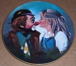1981 Oberstein &quot;Kiss For A Clown&quot; Collector&#39;s Plate - $55.14