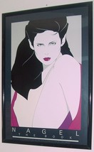 1981 Patrick Nagel &quot; Mirage &quot; commemorative lithographic poster print - £382.82 GBP