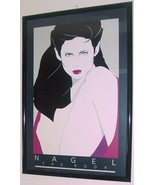 1981 Patrick Nagel &quot; Mirage &quot; commemorative lithographic poster print - $9,208.63 MXN