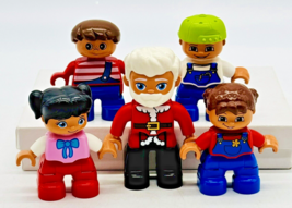 Lego Duplo Santa Children Boy Girl Lot of 5 - $18.69