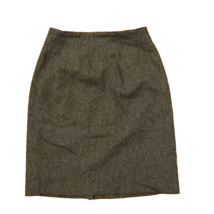 J.G. Hook Vintage Gray Wool Straight Pencil Skirt Womens Size 4P Winter Career - £13.39 GBP