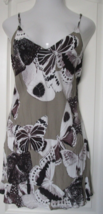 Midnight Bakery Olive Butterfly print Chemise Size X-Large - £17.04 GBP