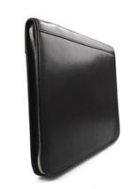 Leather folder office document folder A4 document file folder A4 black l... - £127.60 GBP