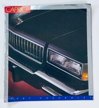 1987 Chevrolet Caprice Dealer Showroom Sales Brochure Guide Catalog - £7.43 GBP