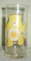 1983 Collector's Care Bears "FUNSHINE BEAR" Pizza Hut Libby Glass - $20.73