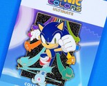 Sonic Colors Ultimate Sonic the Hedgehog &amp; Wisps 2.5&quot; Enamel Pin - £23.44 GBP