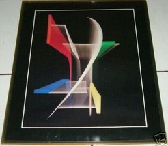 1984 Alex Pietersen Geometric I Photographic Litho Art - £165.55 GBP