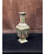 Egyptian handmade bronze Vase, Ancient Egyptian Incense with King Tut, Q... - $2,563.69 MXN