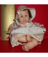 Baby Doll Gigo Comical Pouty Vinyl Face Bean Bag Body Pink Heart Toy Tre... - $12.86 CAD
