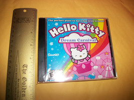 Hello Kitty Dream Carnival PC CD ROM Sanrio Cartoon 2003 Windows Software Comic - £3.03 GBP