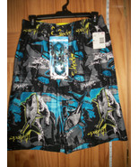 Joe Boxer Boy Clothes 14/16 Shark Attack Swimwear XL Swim Trunks Bathing... - $18.99