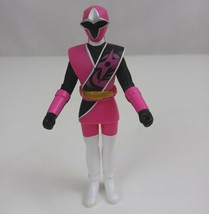 2014 Bandai Japan Power Rangers Ninja Steel Pink Ranger 4&quot; Vinyl Figure - £15.23 GBP