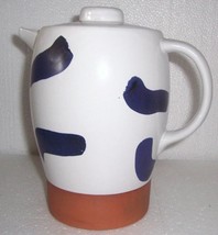 1985 HANDMADE &amp; GLAZED POTTERY TEAPOT BY E SCHULMAN - $220.28