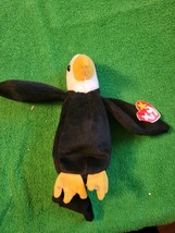 1996 RETIRED TY BEANIE BABY BALDY THE BALD EAGLE - $21.99