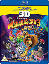 Madagascar 3 - Europe&#39;s Most Wanted DVD (2014) Eric Darnell, Vernon (DIR) Cert P - £23.98 GBP