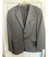 Mens Charcoal Wool Lauren RALPH LAUREN soft blazer jacket sport suit coa... - £25.78 GBP