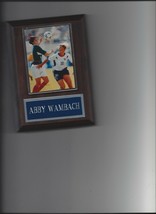 Abby Wambach Plaque Usa Soccer Olympic Gold - £3.12 GBP