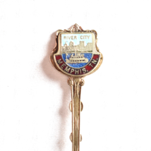 Vintage River City Memphis W.A.P.W. Silver Plated Spoon Made Great Britain - £11.83 GBP