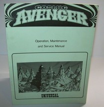 Cosmic Avenger Arcade Manual Original 1981 Video Game With Schematics Un... - £37.95 GBP