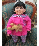 FAYZAH SPANOS Doll 1993 &quot;Twinklee Deer 25&quot; Signed Nib CERTS 350 Made Ori... - $470.45 CAD