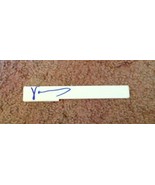 YANNI  autographed  SIGNED  full size  PIANO  Key - $299.99