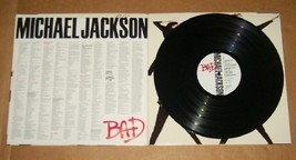 1987 MICHAEL JACKSON BAD EPIC RECORD LP - $152.59