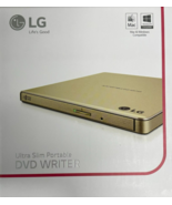 LG - GP65NG60 - USB 3.0 Super-Multi Slim Portable DVD+/-RW - Gold - £41.62 GBP