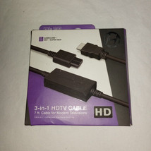 3 in 1 HDTV Cable for the Nintendo GameCube/N64/SNES - £21.62 GBP