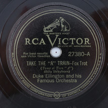 Duke Ellington - Take The &quot;A&quot; Train/The Sidewalks Of New York 78rpm Record 27380 - £39.86 GBP