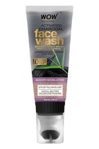 WOW Skin Science Activated Charcoal Face Wash No Parabens, Sulphate 100 ml - £14.34 GBP