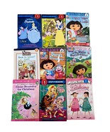 Dora the Explorer Cinderella &amp; More K-1 Reader Reading Books Set of 9 - £11.51 GBP