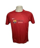 Nike Barcelona Football Club FCB Camp Sport Boys Large 14/16 Burgundy Je... - $24.75