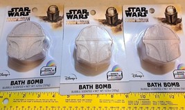 3- Disney Star Wars Mandalorian Bath Bomb Bubble Scented, New, 3 packs - £7.63 GBP